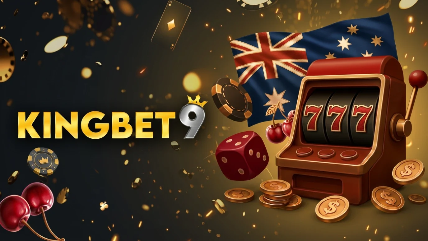 Kingbet9 banking page showing PayID, POLi and card payment options for Australian players